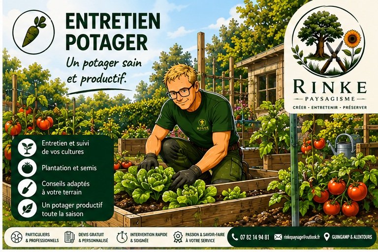 Entretien du potager