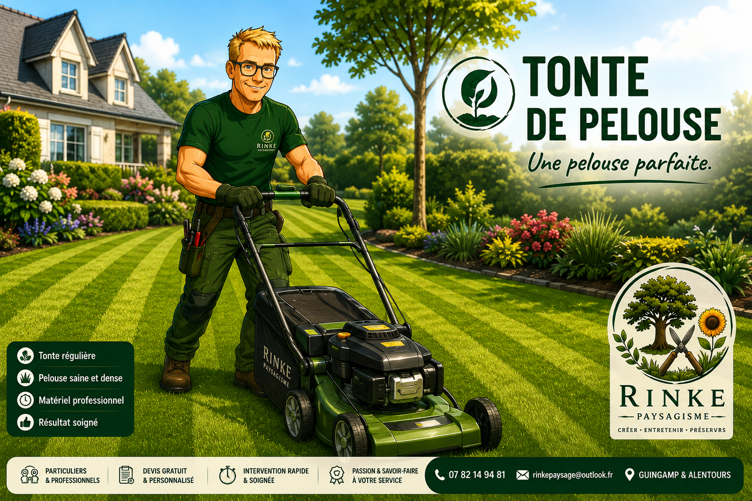 Tonte de pelouse
